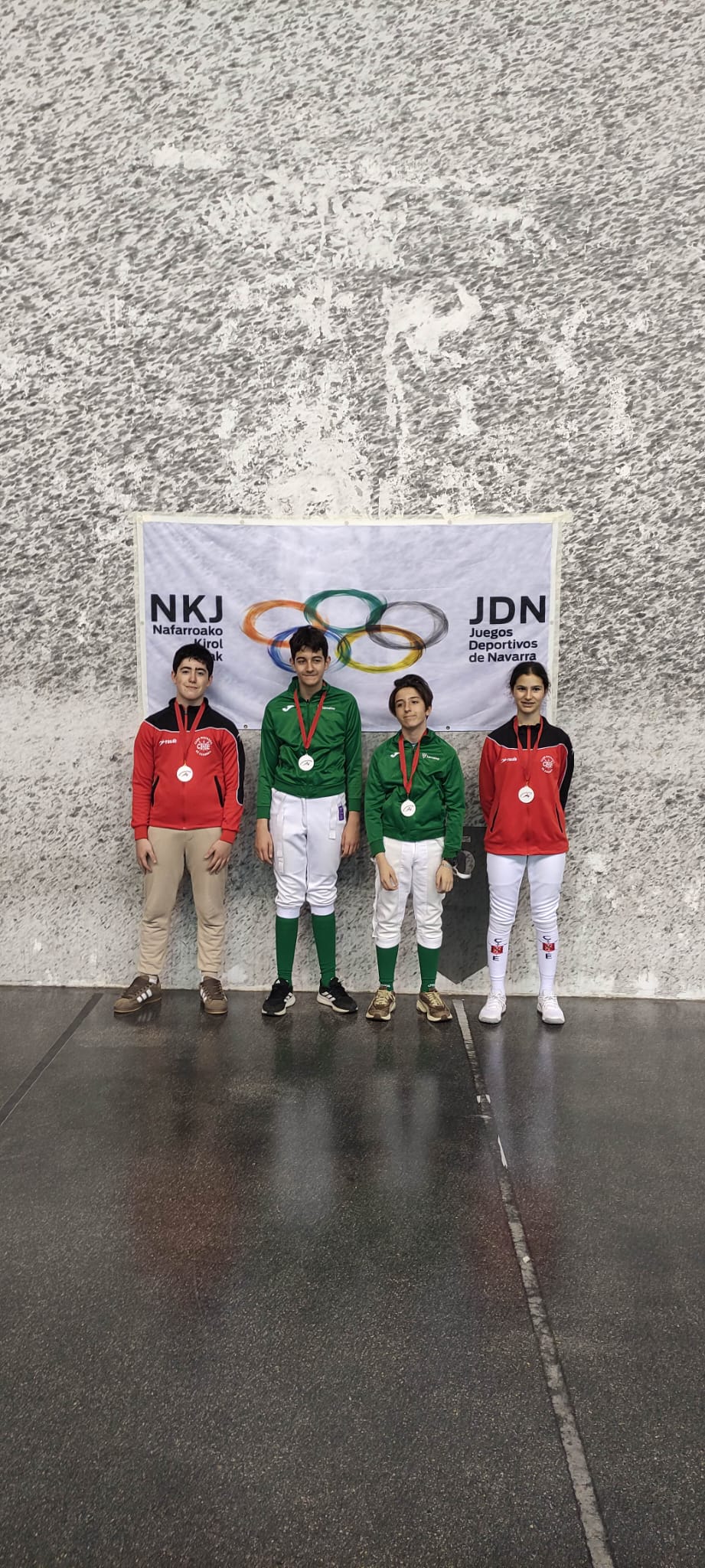 Campeonato Navarro M20 y JDN M11-M15 (Espada y Florete)